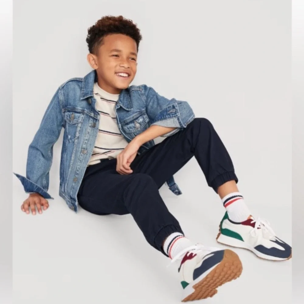Old Navy Twill Jogger Pants for Boys.